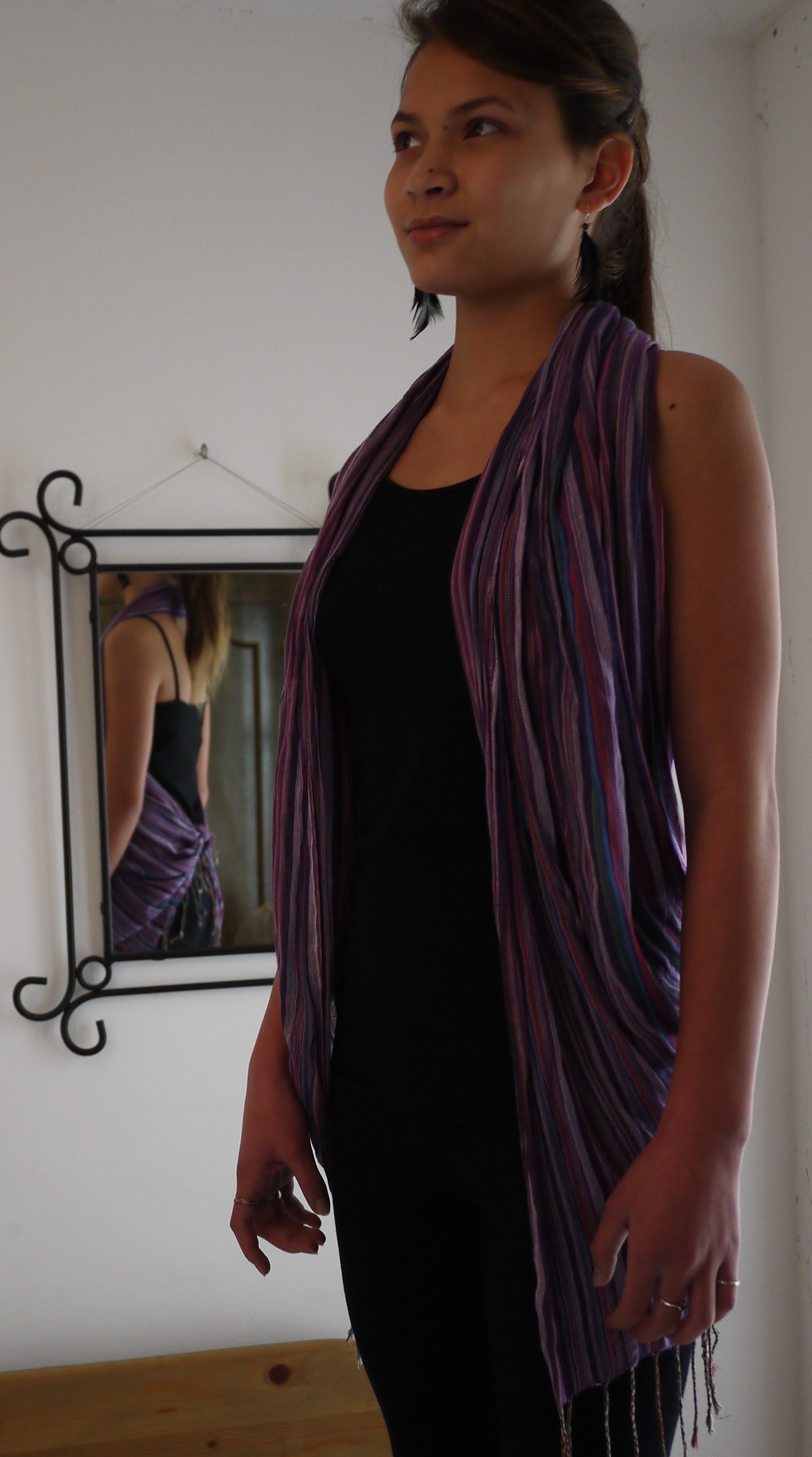 Ways To Tie Pashmina Scarf Summer's Adventures