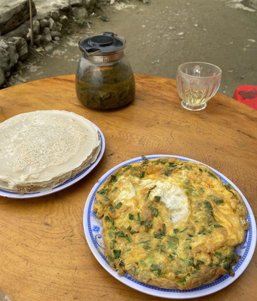 Breakfast in H'Mong Village