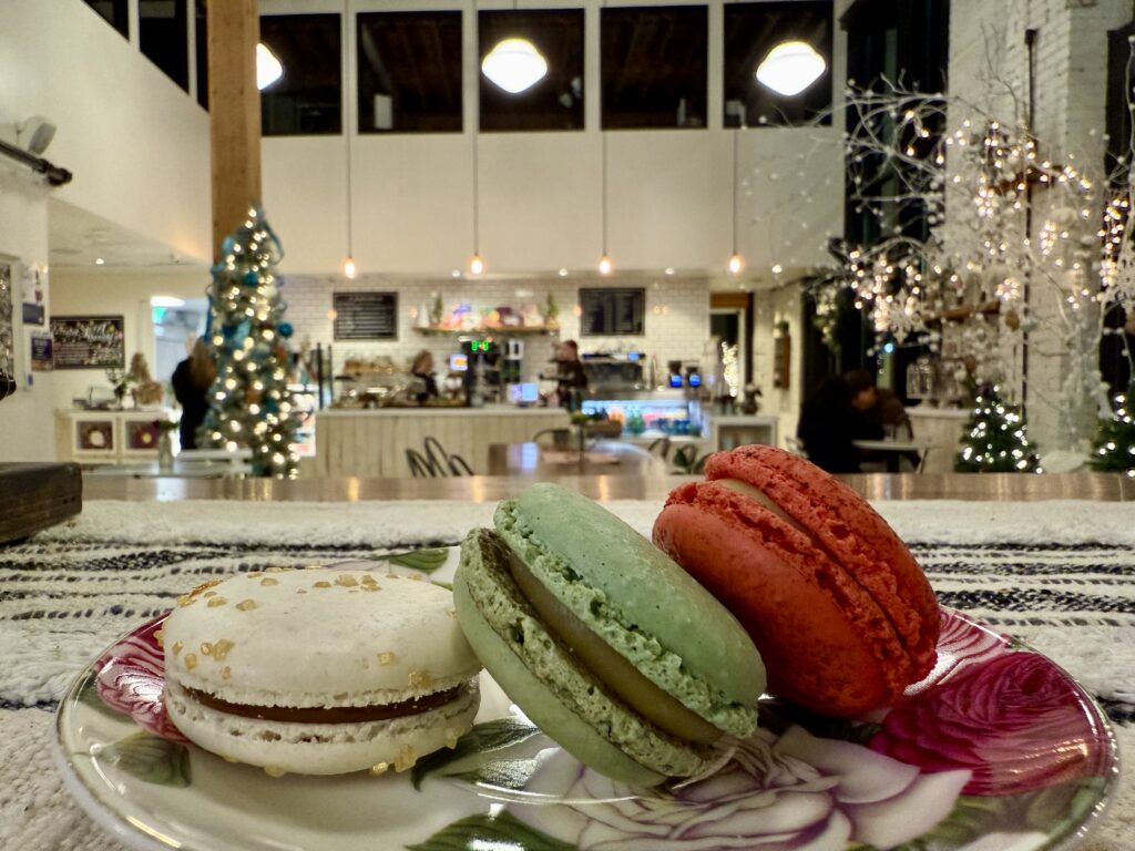 Christmas Macarons