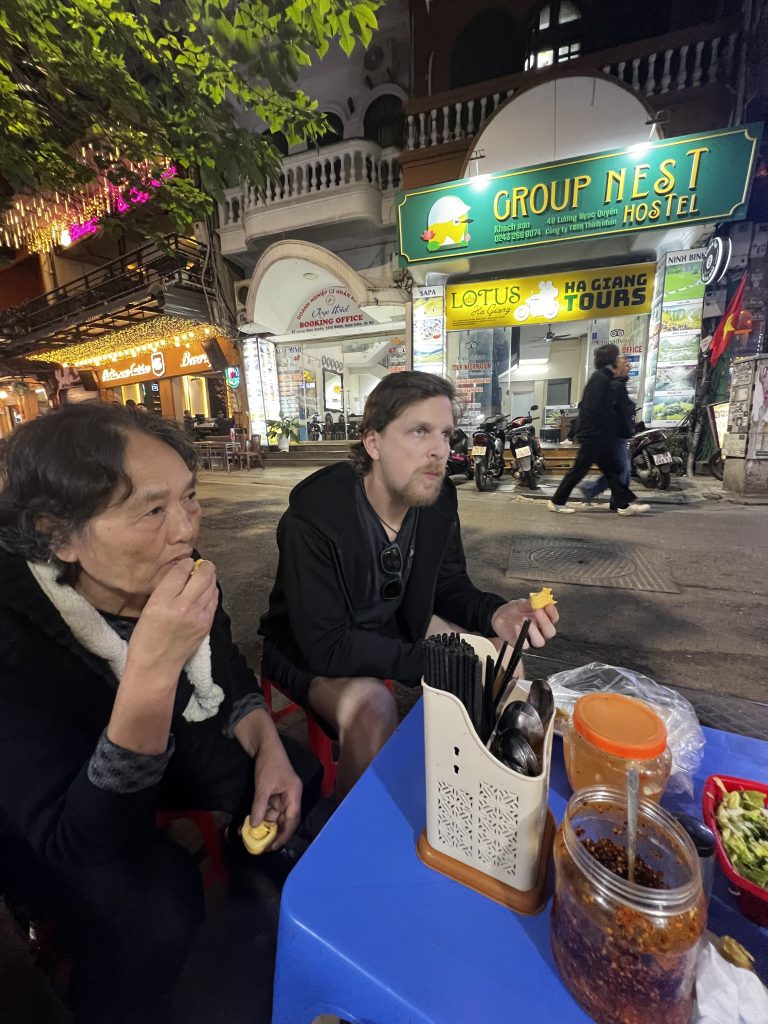 People watching on Beer Street