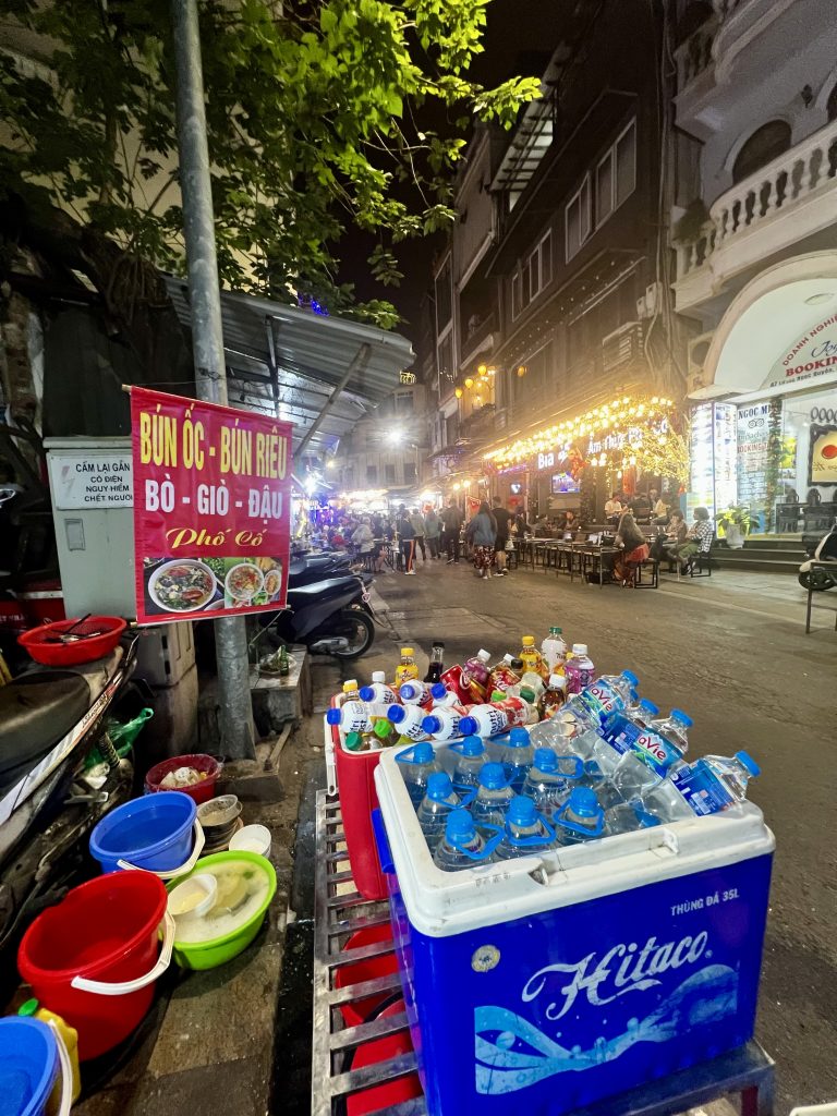 Cheapest beers on Beer Street Hanoi